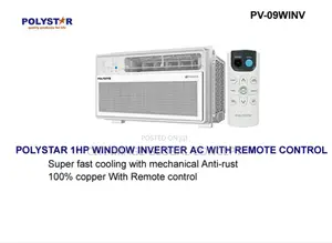 Polyester 1hp Inverter Window Unit
