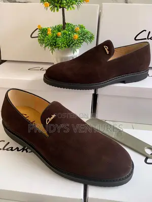 Clarks Men’S Quality High Leather Shoe for the Seniors