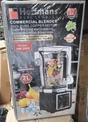 Hoffmans Commercial Blender Copper