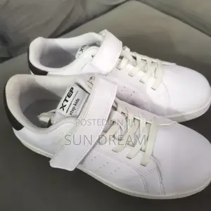 White Shoes White Sneaker Unisex Sport Shoes Size 34