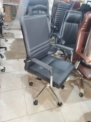 Leather Swivel Office Chair