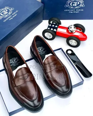G.P Brown Leather Shoes