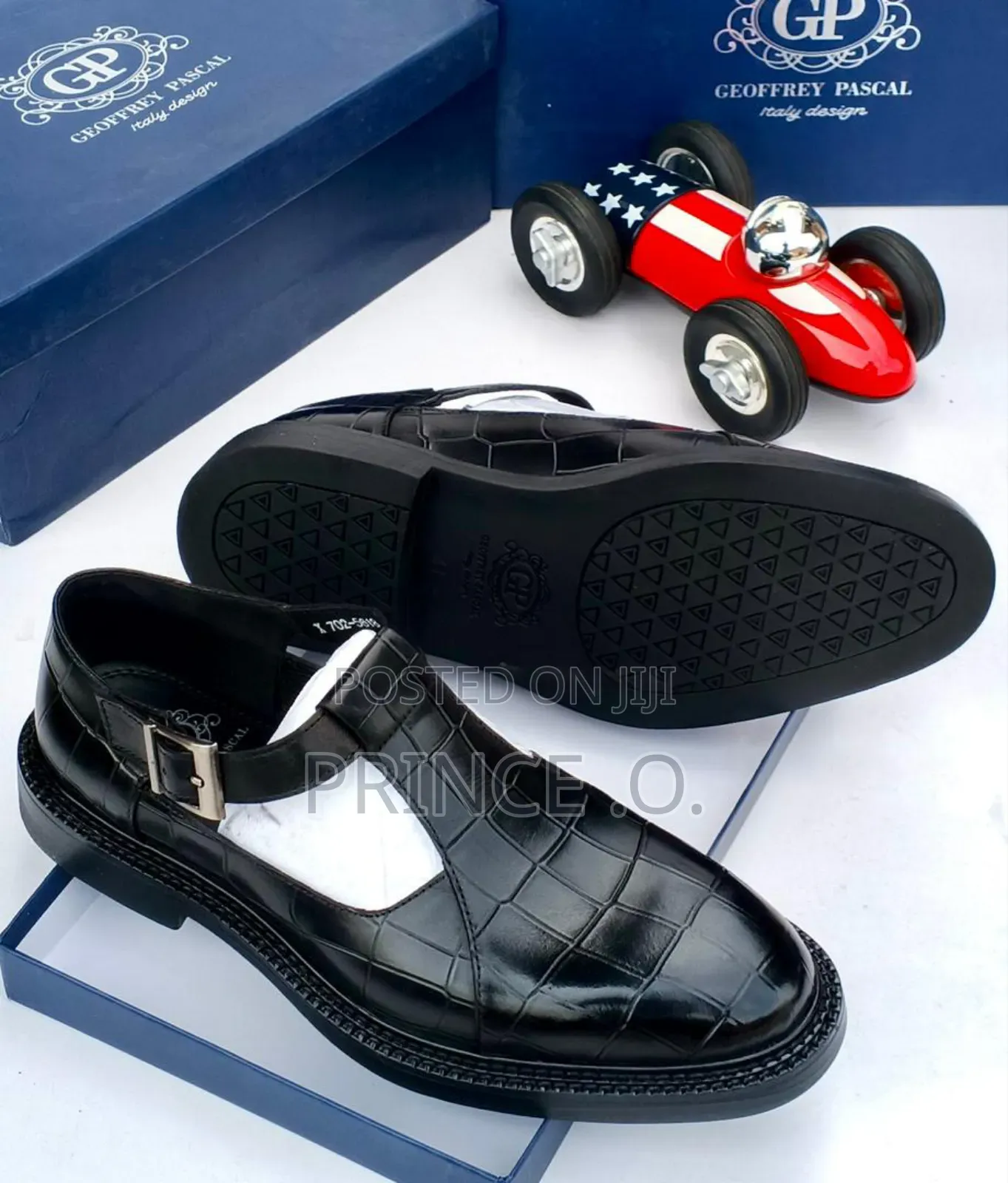 Leather Geoffrey Pascal Sandals