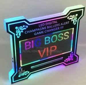 Quality Digital Led Display Champagne Ballers Alert Board