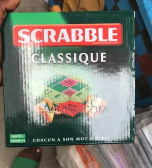 Children Portable Scrabble Board With Equipment