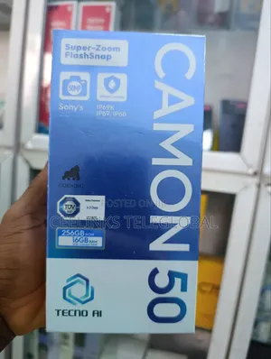 New Tecno Camon 50 256 GB