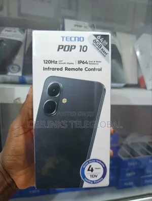 New Tecno Pop 10 64 GB Purple