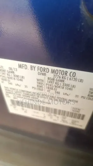 Ford Explorer XLT 4dr SUV AWD (3.5L 6cyl 6A) 2014 Blue