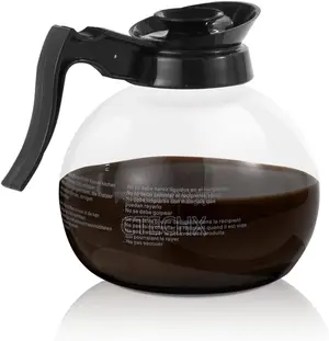 64 Oz / 1.9 L Glass Coffee Pot for Commercial Kitchens, Restaurants