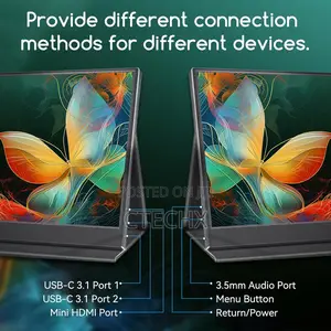 15.6'' 120hz Portable Gaming Monitor for Laptop/Pc/Ps4/5/Mac/Xbox