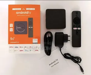 Android Tv Box Ultra Smart (Android 15.0) With a Bluetooth Remote