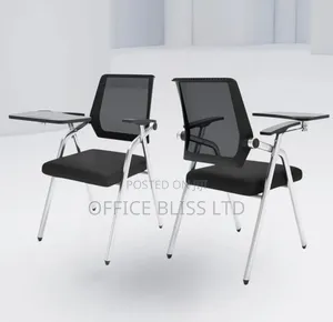 Student Folding Training Chair With Writing Pad