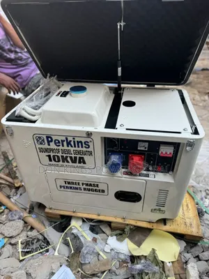 Three Perkins 10kva Silent Diesel Generator – Heavy Duty Build