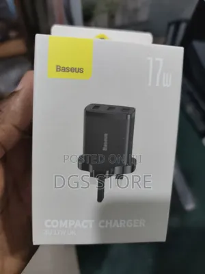 Baseus 17w Compact Charger 3u Uk
