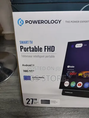 Powerology Smart Tv Portable Fhd 27" Screen Size