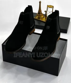 Classic Suede Luxury Ankle Boots Shoe
