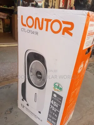 Lontor Rechargeable Water Mist Fan 12 Inches