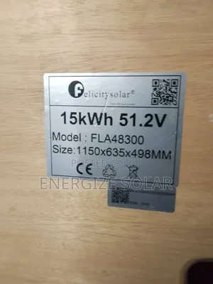 15kwh Felicity (Fla) Lithium Battery