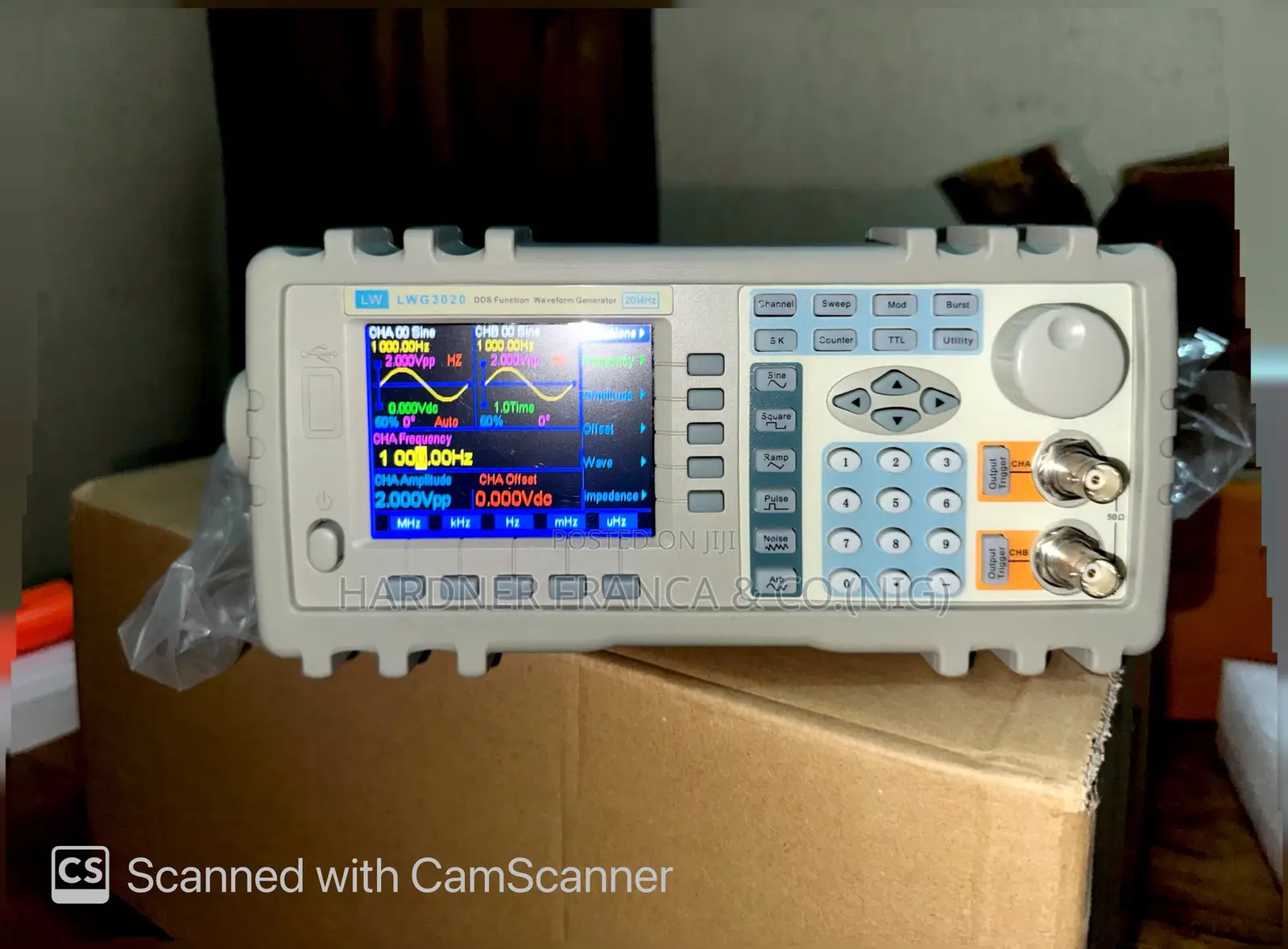 Dual Channel Function Arbitrary Generator