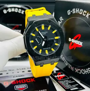 Casio G-Shock Digital Analog Rubber Steel Sheild Wristwatch
