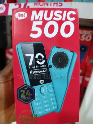 New Itel Music 500 Blue