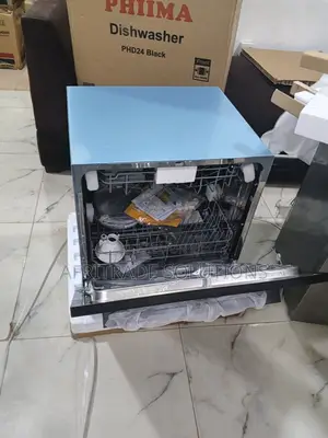 Phiima Phd24 Black Dishwasher – High Efficiency Wash