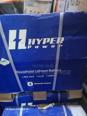 Hyper Power 10kwh Lithium Battery