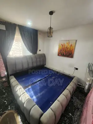 6 × 6 (6 by 6) Bed Frame Clothed Well Padded Bed Frame