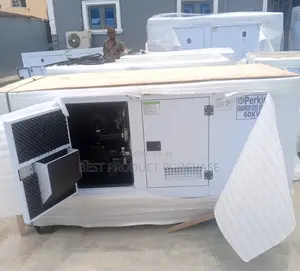 60kva Perkins With Original Soundproof Canopy