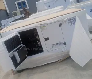 Water-Cooled 60kva Perkins Silent Diesel Plant