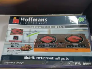 Hoffman Double Burner Infrared Electric Cooker ₦104,00