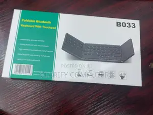 Foldable Bluetooth Keyboard With Touchpad