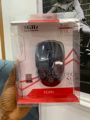 Premium 5.8ghz Wireless Mouse – High-Definition Optical, Plug Play