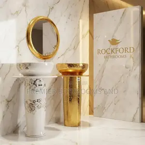 Standing Basin Gold and White