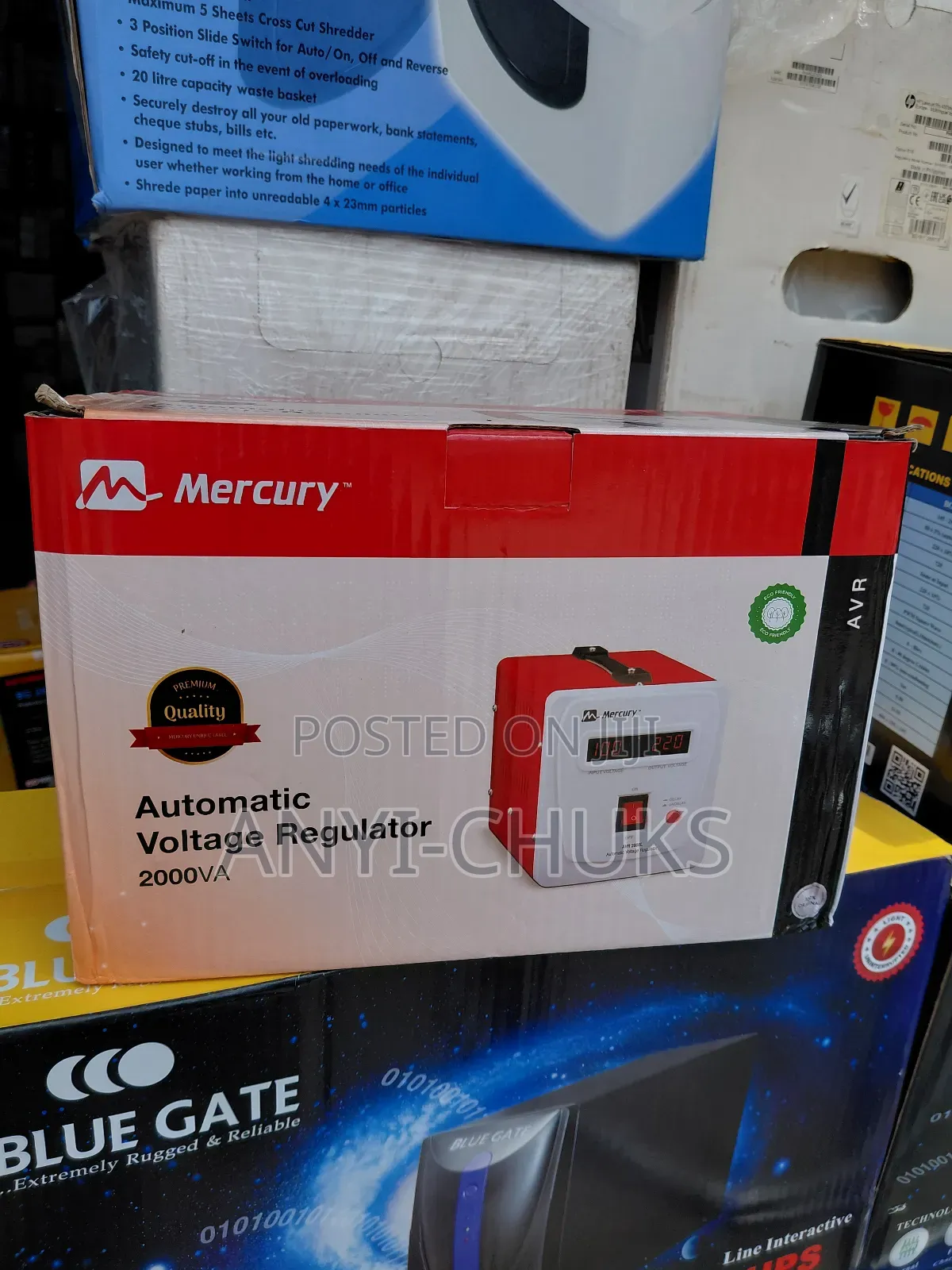 Mercury Automatic Voltage Regulator 2000va