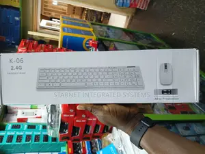 Generic Ultra-Thin Normal Wireless Keyboard and Mouse 2.4ghz K-06