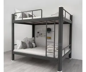 Heavy-Duty Metal Bunk Bed