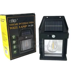 Solar Motion Sensor Wall Lamp – Indoor Outdoor Led Light