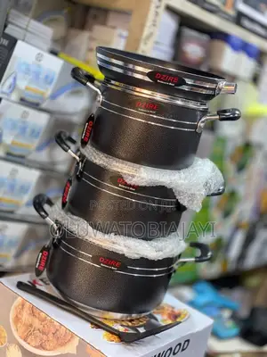 Dzire Non-Stick Pot With Frying Pan =} 60,000