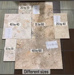 Travertine Stones in Different Dimension