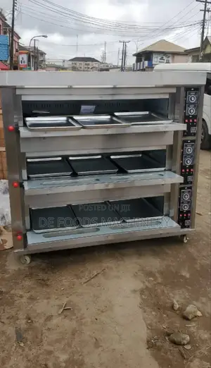 3 Deck 9 Trays Industrial Oven