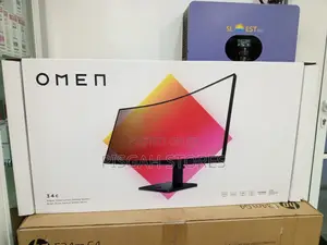 Hp Omen 34c WQHD 165hz Curved Gaming Monitor (780k8aa)