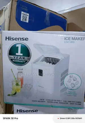 Hisense Ice Maker Icm1263 12kg Compact Unit