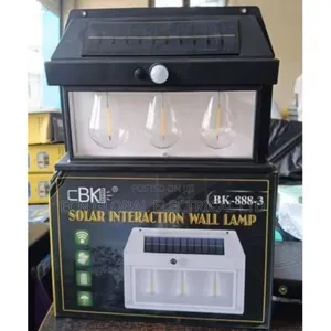 CBK Bk-888-3 Solar Interaction Wall Lamp