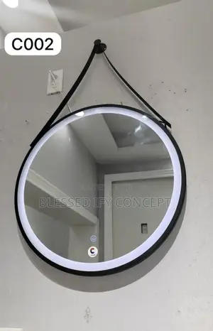 Led Mirror With 3 Light and Hook