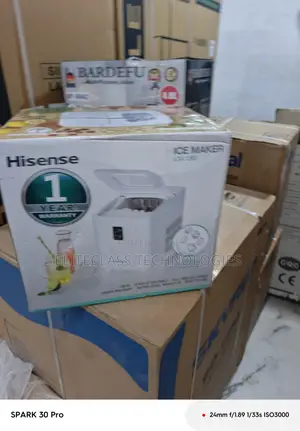 Hisense Icm1263 Ice Maker 12kg Countertop Unit