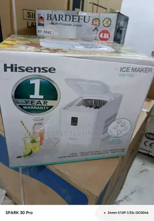 Hisense 12kg Ice Maker Icm1263 Portable Unit