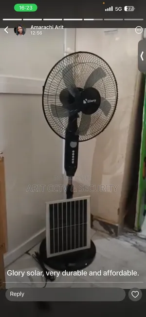 16 Inches Standing Solar Fan