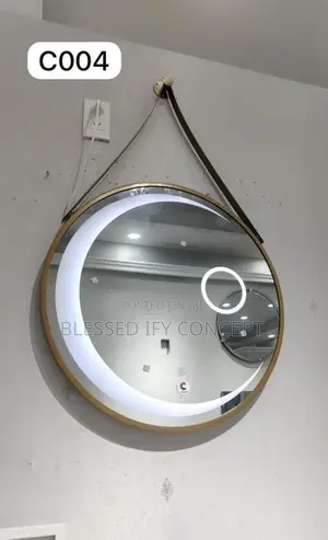 Quality Gold Color Led Mirror With Light