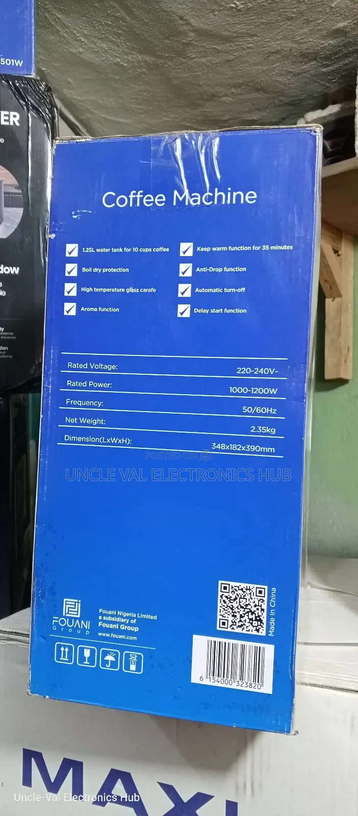 Maxi Coffee Maker (Maxicm1202a2e)